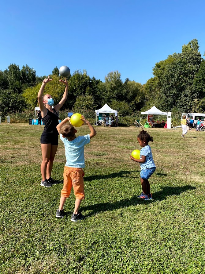 Démonstration Fête du parc des moulins