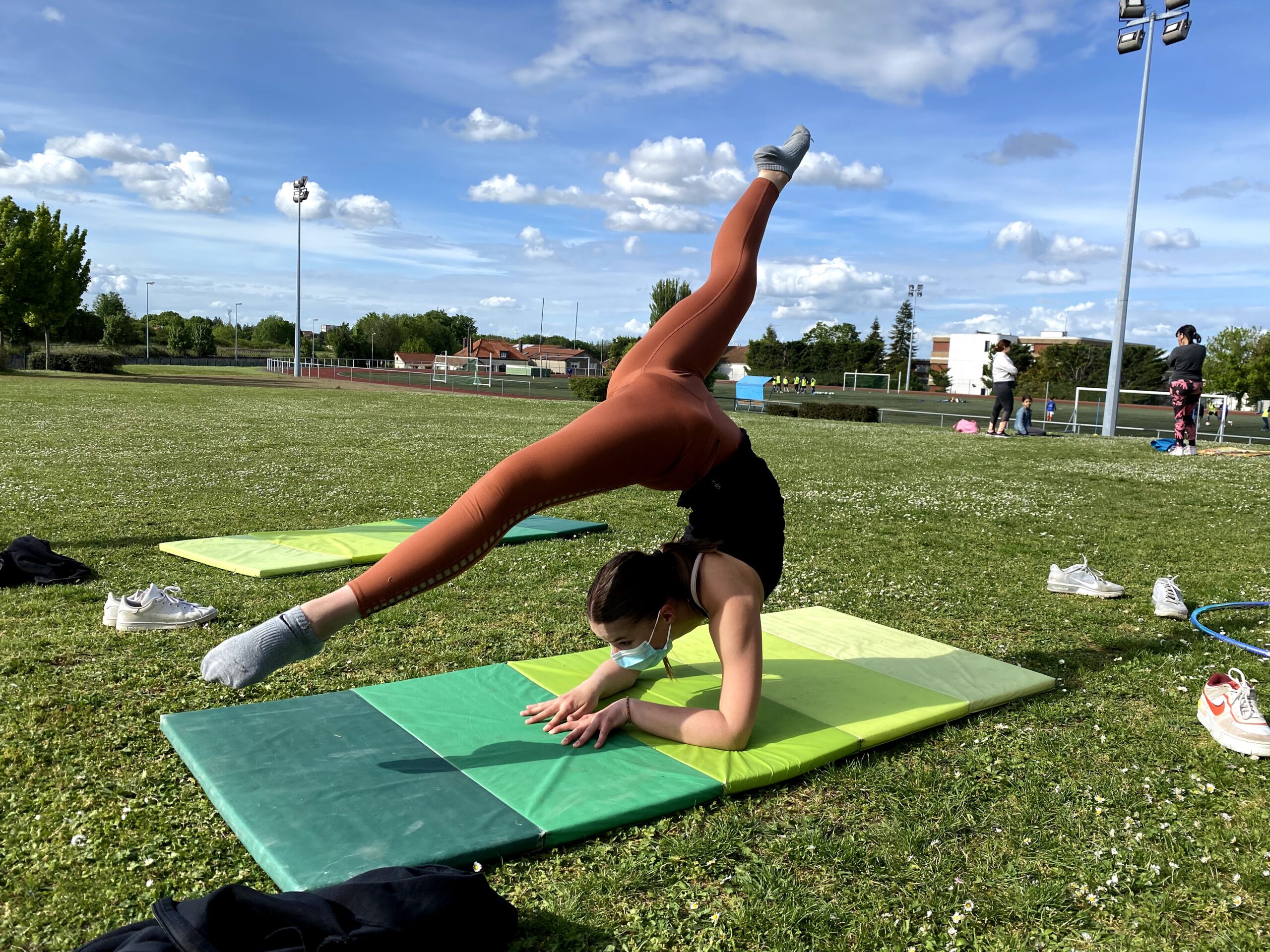 Cours en exterieur !