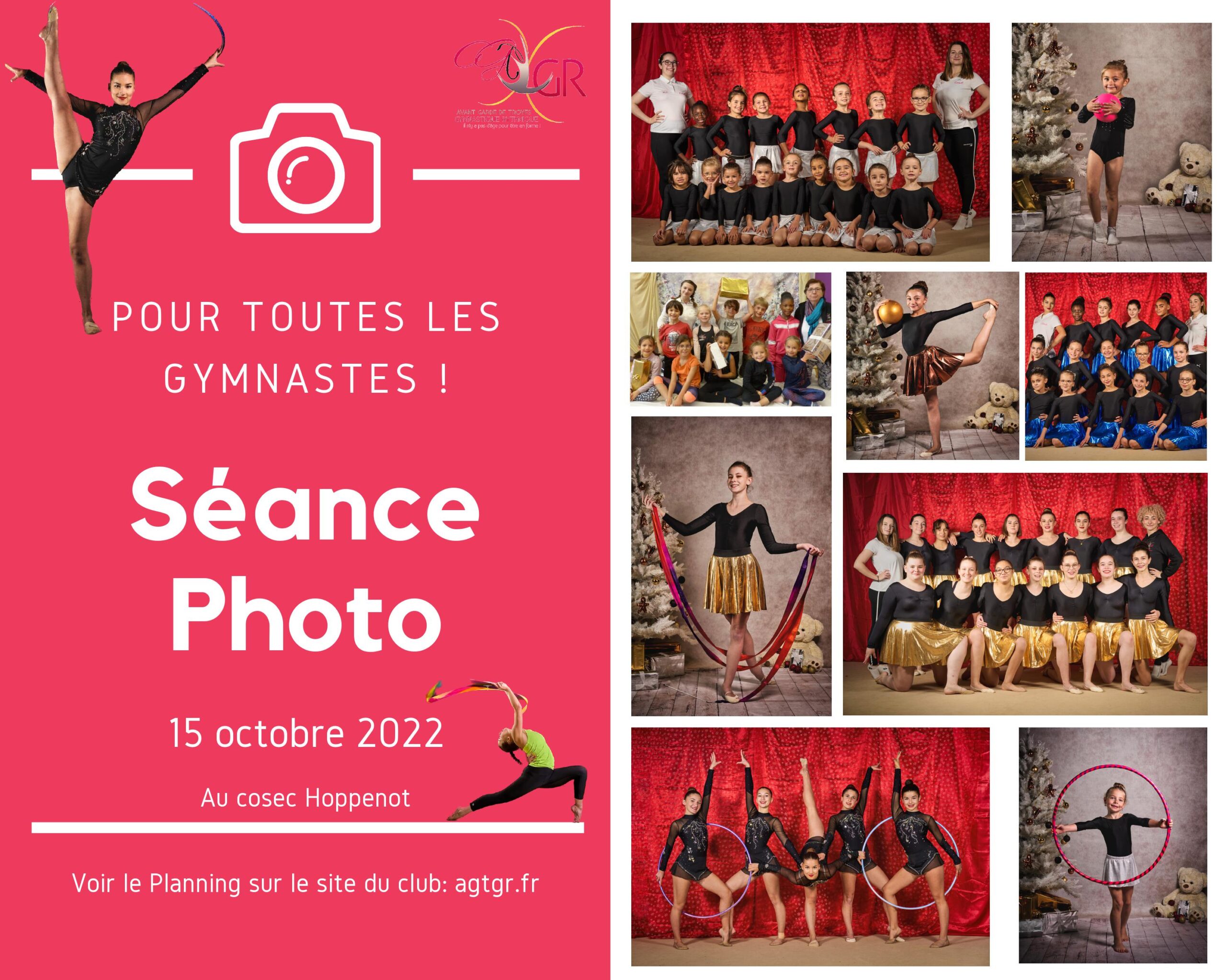 Séance Photos GYMNASTIQUE RYTHMIQUE Samedi 15/10/22 à Hoppenot