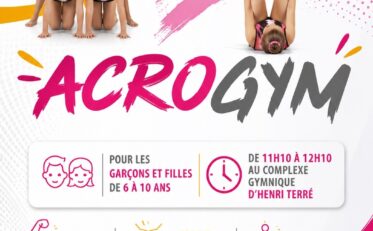 "ACROGYM: garçons et filles de 6 à 10 ans"