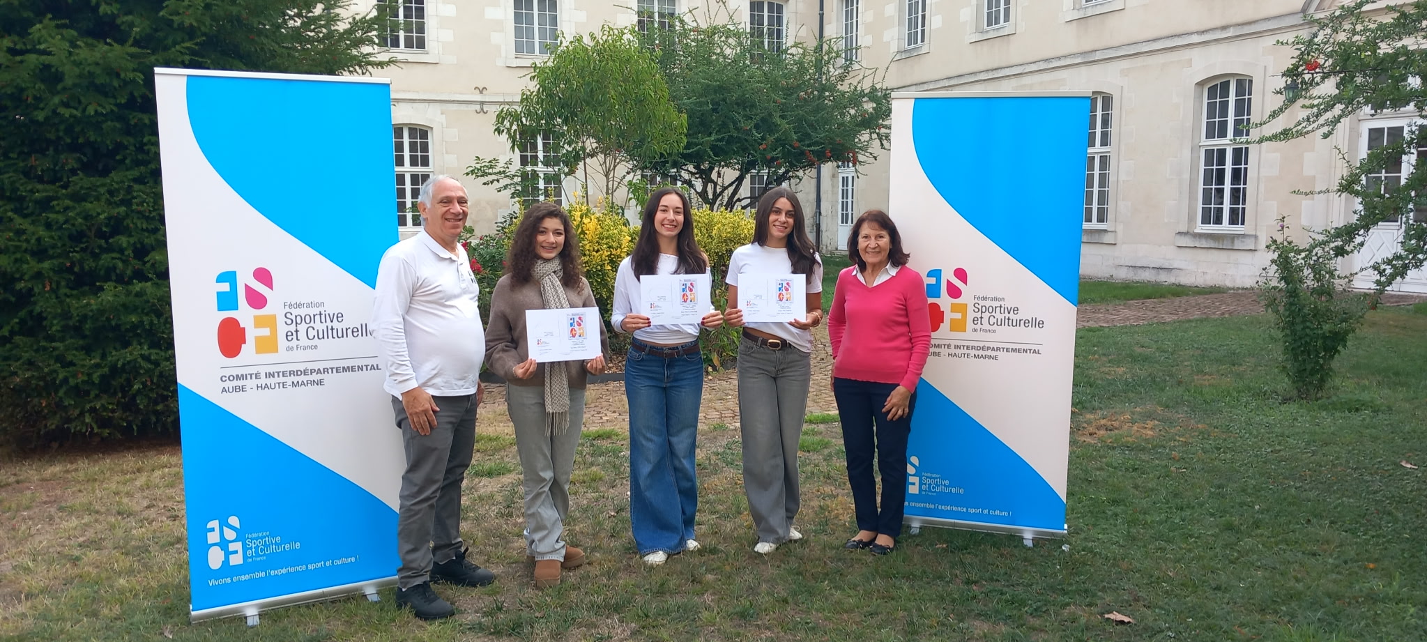 Remise de récompenses à nos championnes 2026 par le Comité Aube FSCF